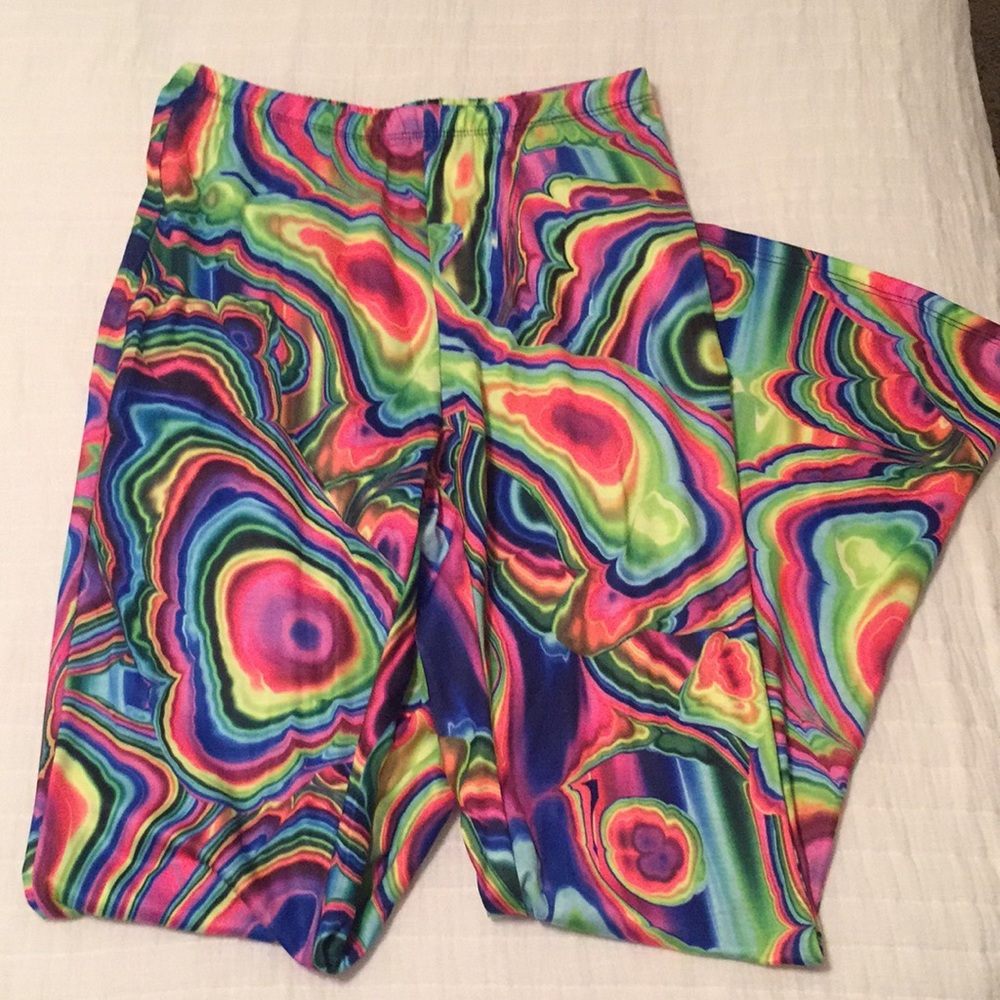 NWOT Tye Dye Flared Pants
